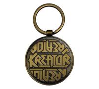 Rock Off officially licensed products Kreator Satan Is Real Band Logo Emblem Porte-Clés Porte-Clés Size One Size