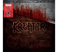 KREATOR-UNDER THE GUILLOTINE-THE NOISE ANTHOLOGY SPLATTERED 2 VINYL LP NEUF