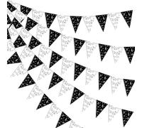 Kreatwow Notes de Musique Décoration de Fête à Thème Bannière de Fanion de Musique Guirlande de Bannière de Notes de Musique Décor de Fête de Musique pour Fête de Musique de Piano