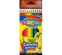 Kredki olówkowe heksagonalne Colorino Kids 12 sztuk