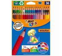 Kredki ołówkowe Kids Evolution ECOlutions 36szt BIC