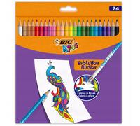 Kredki ołówkowe Kids Evolution Illusion 24 kol BIC BIC