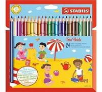 Kredki Trio Grube 24 Sztuki 203 24-01 Stabilo G