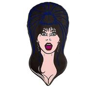 Kreepsville 666 Elvira Pop Icon Mistress Of The Dark Gothic Épingle en émail, Medium, Acier allié, Sans pierre précieuse