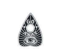 kreepsville 666 Go Away Planchette Patch Ouija Badge Gothique Brodé à Repasser