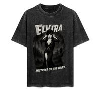 Kreepsville Elvira Gothic Horror Mistress of The Dark Mens T-Shirt Black Unisex Top Tee L