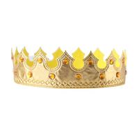 Kreeqe Cape du roi royal pour adultes et adolescents - Costume de film de Noël - Couronne de Noël - Sceptre - Fête d'Halloween (couronne diamant, taille S)