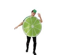 Kreeqe Effortless Costumes d'Halloween de dernière minute pour femme - Plusieurs idées créatives de cosplay pour adultes - Transformations de fête amusantes (vert citron, taille M)