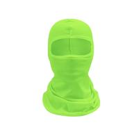 Kreeqe Masque tactique de ski pour hommes et femmes, cagoule à capuche Skullies, bonnets, sports de plein air, cyclisme (vert brillant, taille M)
