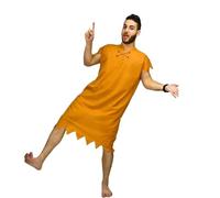 Kreeqe Primitive Man - Costume d'Halloween transformatif pour adulte, tenue de costumade pour jeu de rôle, fête, performance sur scène (CC974, taille M)