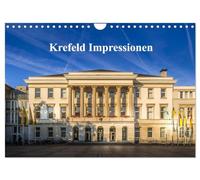 Krefeld Impressionen (Wandkalender 2026 DIN A4 quer), CALVENDO Monatskalender: Krefeld bietet neben klassischer und moderne Architektur insbesondere ... Freizeit-und Erholungsmöglichkeiten.