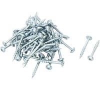 Kreg 327460 Lot de 500 Vis en Zinc avec tête à rondelle pour trous dissimulés n° 8 x 1 1/2"