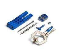 Kreg Gabarit de poche 320 avec pince frontale classique de 5,1 cm, KPHJ320 | Petit gabarit durable pour les espaces restreints, guides de perçage facilement réglables, pour matériaux de 1,3 cm à 3,8 cm