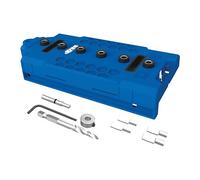 Kreg Gabarit pour taquets d'étagère Perçage Parfait des Trous pour taquets, Guides de perçage précis, système de 32 mm, Foret de 5 mm Inclus