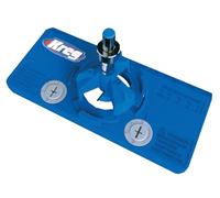 Kreg Gabarit de perçage KHI-HINGE-INT pour charnière dissimulée Ø 35 mm Bleu