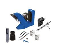 KREG Pocket Hole Jig 720 Gabarit de perçage + Cheville Gabarit de perçage + Foret étagé + Foret + Vis (KPHJ720)