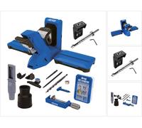 KREG Pocket-Hole Jig 720 PRO Gabarit de perçage + Station de base + Foret étagée + Foret + Vis (KPHJ720PRO)