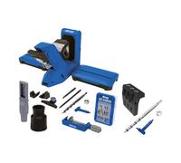 KREG Pocket Hole Jig 720 PRO Gabarit de perçage + Station de base + Gabarit de perçage micro + Foret étagé + Embout + Vis
