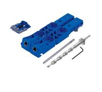 Kreg Pocket Hole Jig XL | Gabarit de perçage | Raccord en bois | Pour trous de poche extra larges | Kit avec foret étagé + douille profonde + embout de vissage + adaptateur de serrage