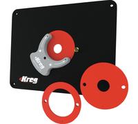 Kreg - Plaque d'insertion pour défonceuse (pré- percée) PRS4034