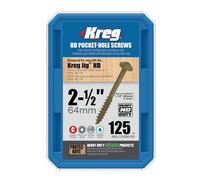 KREG SML-C2X250-125 KREG HD Wr Poche Trou Vis - 64mm/6.3cm x 14 Gros, W