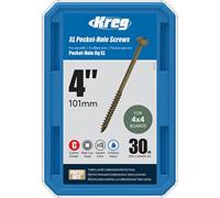 Kreg SML-C4X400-30 Lot de 30 vis à trou de poche XL 10,2 cm