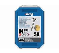 Vis zinc KREG 64 mm avec filetage grossier - Boite de 50 vis - SML-C250-50-INT G