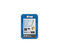 Kreg® Zinc Pocket-hole Vis - 38 mm/3,8 cm, # 6 Fine-thread, tête bombée, 500-count