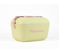 Kreher® Glacière Glacière passive Glacière de sac isotherme Polar en design rétro vintage en plastique avec isolation thermique en polystyrène (Airpop) (Lima, 20 L)