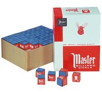 Craie pour queue de billard Master bleu 144 pcs.