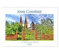 Kreis Coesfeld im Münsterland - Stadt Land Fluß (Wandkalender 2026 DIN A3 quer), CALVENDO Monatskalender: Willkommen im Kreis Coesfeld, im malerischen Münsterland.