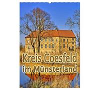 Kreis Coesfeld im Münsterland (Wandkalender 2026 DIN A2 hoch), CALVENDO Monatskalender: Historische und naturverbundene Orte der Region rund um Coesfeld im Münsterland