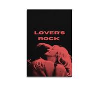 Krem Poster Lover'S Rock - Art mural sur toile - Cadeau pour un ami - Pour chambre à coucher, salon - Moderne - Esthétique - 40 x 60 cm - Style sans cadre