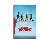 Krem Poster sur toile « The Boat That Rocked » - Décoration murale moderne et esthétique - 30 x 45 cm - Sans cadre
