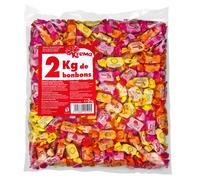 Krema Sachet 2 kg de bonbons tendres Régal'ad - Assortiment de parfums fruités