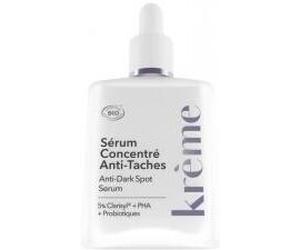 Krème Sérum Concentré Anti-Taches Bio 30 ml - Flacon compte goutte 30 ml