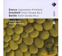 Gidon Kremer – Enescu / Schulhoff – Apex: Impressions d'Enfance - Sonate Vio