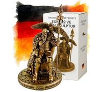 Kremers Schatzkiste Odin Figure de la mythologie Nordique albâtre Bronze 24 cm