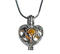 Kremers Schatzkiste perle de vœu amour + collier dans boîte cadeau perle d'amour bijoux chaîne