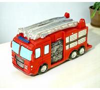 Kremers Schatzkiste Tirelire en forme de camion de pompier de style américain 14 cm