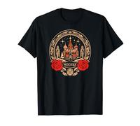 Kremlin sous les étoiles Russie Art blason Moscou T-Shirt