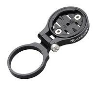 KREMORV Support de Potence de vélo Support de téléphone Universel Adaptateur adhésif Support de Guidon en Alliage d'aluminium Réglable Vélo pour Garmin Edge 25 130 200 500 510 520 800 81