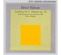 Krenek, E - Symphony No.3 [Import]