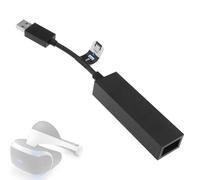KRENIE Adaptateur de caméra PSVR pour PS5 - Câble convertisseur USB Type-A pour PlayStation VR, léger et portable - Connectez la caméra PS4 à la console PS5 pour un jeu VR fluide