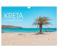 Kreta - Die Highlights der Insel (Wandkalender 2026 DIN A4 quer), CALVENDO Monatskalender: Traumhafte Fotomotive von der griechischen Insel Kreta