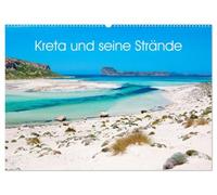 Kreta und seine Strände (Wandkalender 2027 DIN A2 quer), CALVENDO Monatskalender: Ein stilvoller Wandkalender mit traumhaften, türkisfarbenen Stränden ... mediterranes Urlaubsgefühl nach Hause bringt