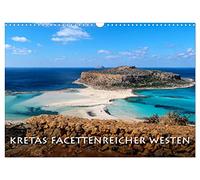 Kretas facettenreicher Westen (Wandkalender 2026 DIN A3 quer), CALVENDO Monatskalender: Kreta ist zu jeder Jahreszeit eine Reise wert.