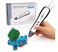 Kretrum Stylo 3D pour Les bricoleurs Stylo d'impression 3D avec écran LCD Stylo de Peinture 3D avec Filament PLA 1,75 mm Jouet Amusant Meilleur Cadeau d'anniversaire