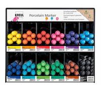 KREUL 163073 - Gamme de feutres PorcelainPen peinture porcelaine spéciale enfants 78u.