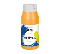 C. Kreul Peinture acrylique Triton Acrylic Liquid séchage mat profond Jaune indien 750 ml